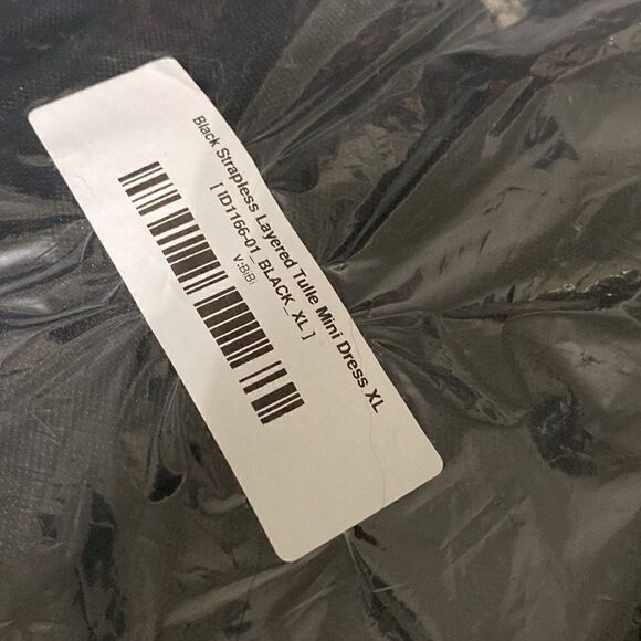 NWT Birthday Girl Black Tulle Puffy Dress - Picture 5 of 9